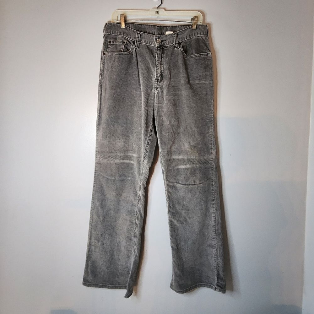 Levis 515 boot women's cut lower rise 12 mis lm corduroy gray